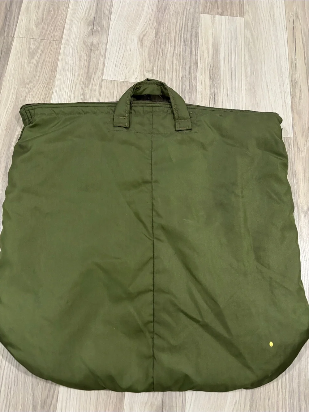 Flyers Helmet US Army Bag UNICOR Green Men's Olive Green Nylon Tote